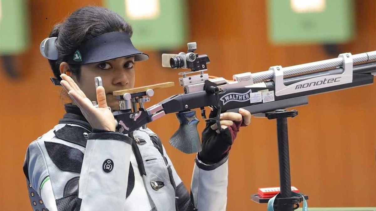 Asian Games 2026: तिलोत्तमा सेन, विदरसा विनोद और आशी चौकसे ने 50 मीटर राइफल 3-पोजीशन में जीता सिल्वर