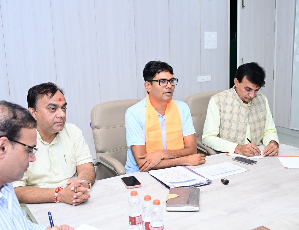 सेवा संकल्प अभियान को लेकर मंथन, ओपी चौधरी बोले- जनभागीदारी से मजबूत होगा विकसित भारत का संकल्प
