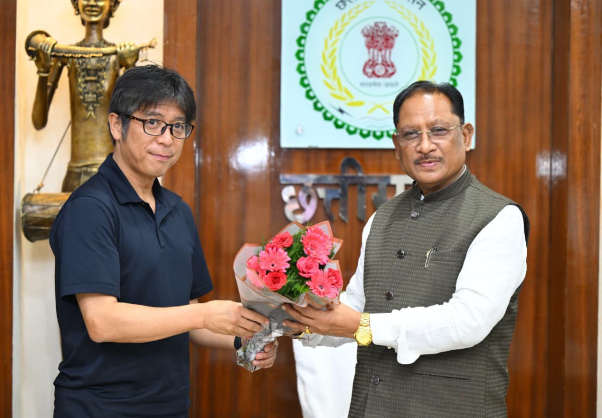 जापानी छात्रों को भाया छत्तीसगढ़ का अपनापन, स्टार्टअप और संस्कृति से हुए रूबरू