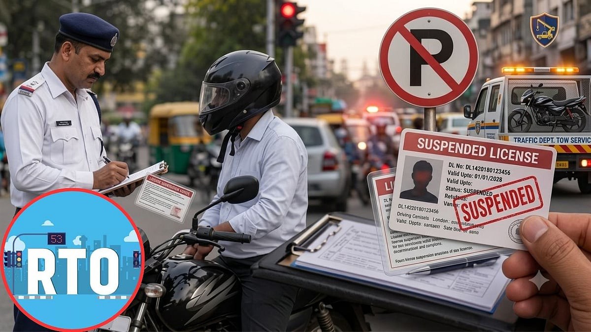 भंडारा में यातायात नियम तोड़ने वालों पर कार्रवाई, 90 ड्राइविंग लाइसेंस निलंबित; हजारों मामलों में जुर्माना