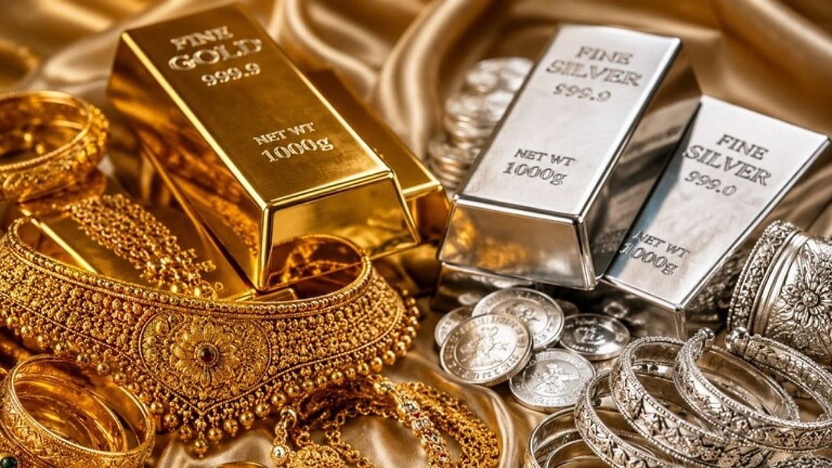 सोना-चांदी की कीमतों ने पकड़ी रफ्तार, एक हफ्ते में गोल्ड ₹1,260 और सिल्वर ₹10,000 चढ़ी