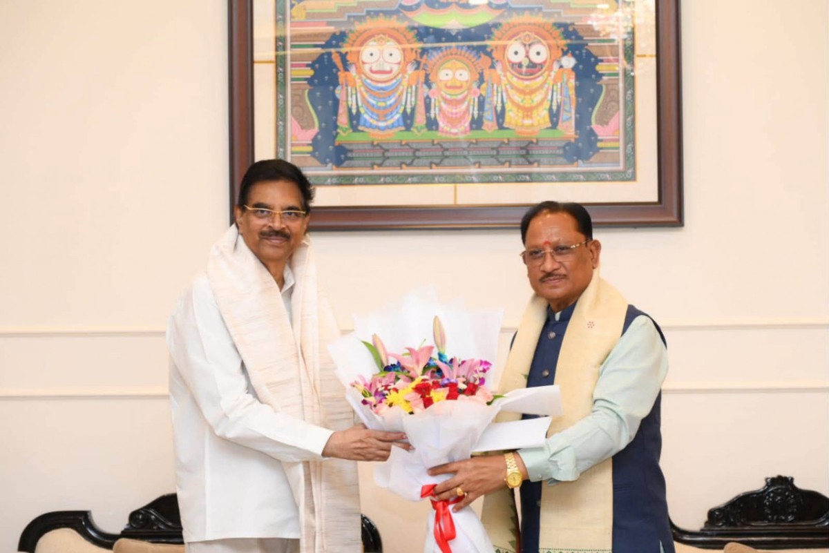 ओडिशा के राज्यपाल से CM साय की शिष्टाचार मुलाकात, समसामयिक मुद्दों पर हुई चर्चा
