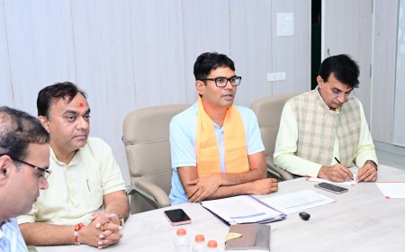 सेवा संकल्प अभियान को लेकर मंथन, ओपी चौधरी बोले- जनभागीदारी से मजबूत होगा विकसित भारत का संकल्प