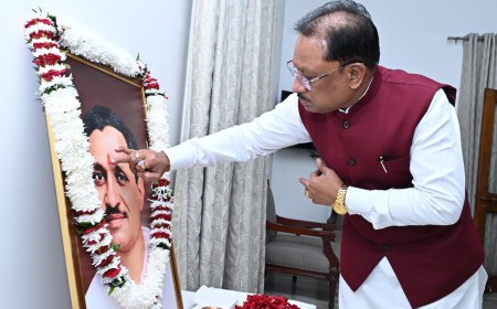 CM साय ने पंडित दीनदयाल उपाध्याय की जयंती पर किया नमन, अंत्योदय के सिद्धांत को बताया जनकल्याण की प्रेरणा
