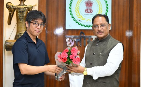 जापानी छात्रों को भाया छत्तीसगढ़ का अपनापन, स्टार्टअप और संस्कृति से हुए रूबरू