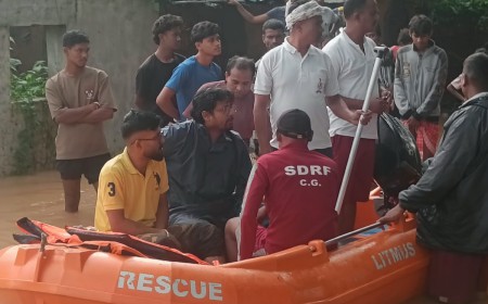 बस्तर में बाढ़ की स्थिति गंभीर, बांधों से लगातार छोड़ा जा रहा पानी; 218 लोगों का रेस्क्यू, 43 राहत शिविरों में साढ़े चार हजार से अधिक प्रभावित