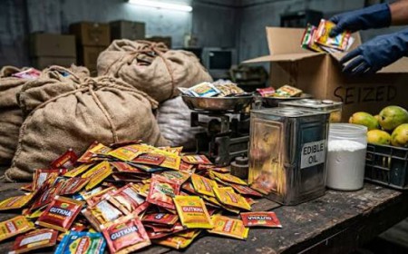 त्योहारी सीजन में FDA का बड़ा एक्शन: लाखों का गुटखा जब्त, 14 खाद्य प्रतिष्ठानों पर गिरी गाज