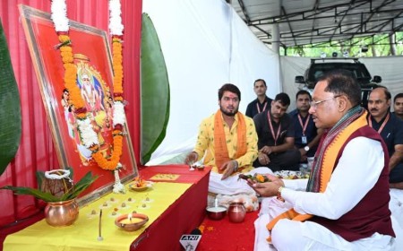 विश्वकर्मा जयंती पर CM साय का संदेश: श्रम और हुनर से बनेगा विकसित छत्तीसगढ़