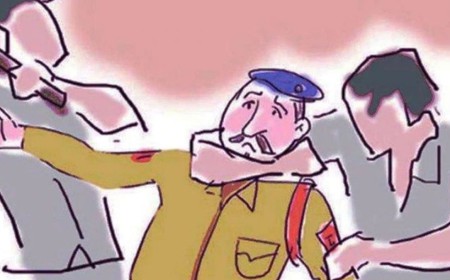 कसाईवाड़ा में अवैध कत्लखाने पर छापा, पुलिस टीम पर भीड़ का हमला; 17 पर केस