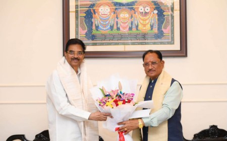ओडिशा के राज्यपाल से CM साय की शिष्टाचार मुलाकात, समसामयिक मुद्दों पर हुई चर्चा