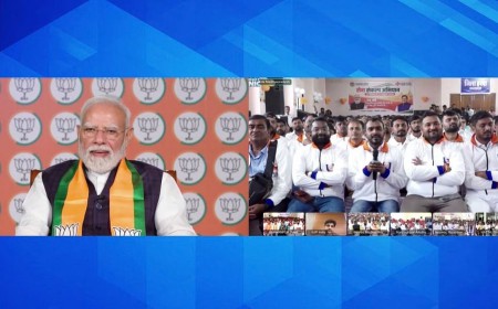 सेवा संकल्प अभियान: PM मोदी ने वडनगर-वाराणसी सेवा यात्रा के युवाओं से किया संवाद, बोले- देश को करीब से समझना जरूरी