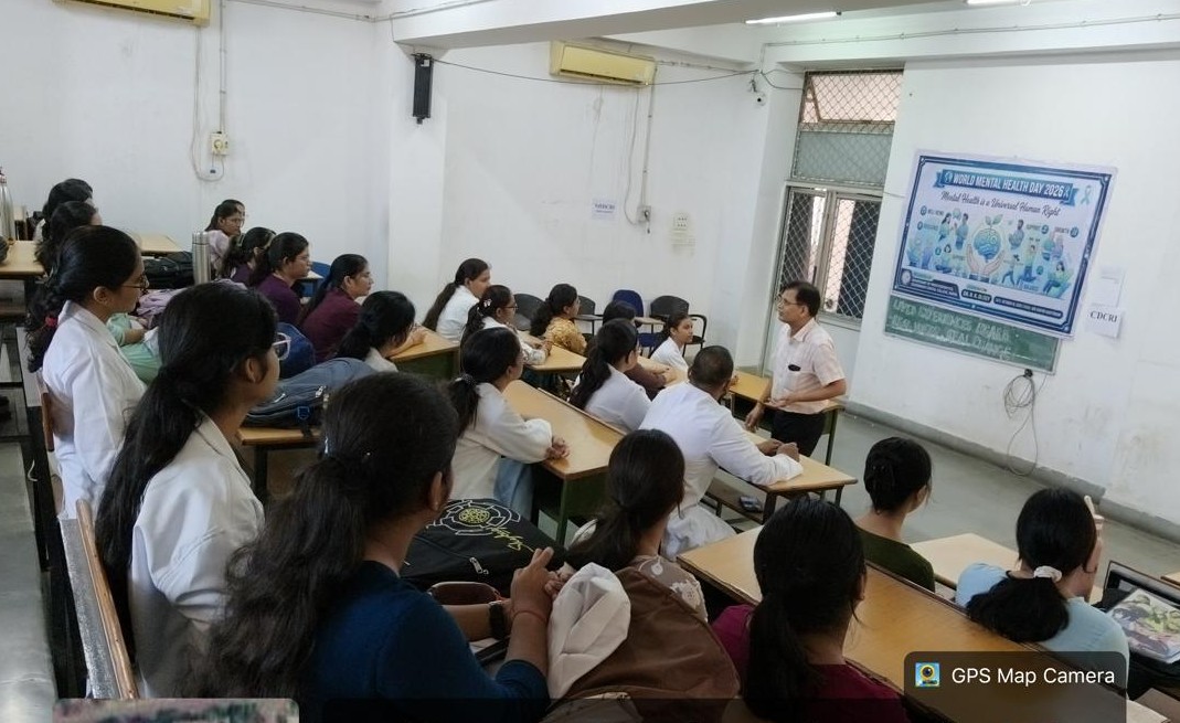 विश्व मानसिक स्वास्थ्य दिवस पर शासकीय दंत चिकित्सा महाविद्यालय में जागरूकता कार्यक्रम, विद्यार्थियों को तनाव प्रबंधन की दी गई जानकारी