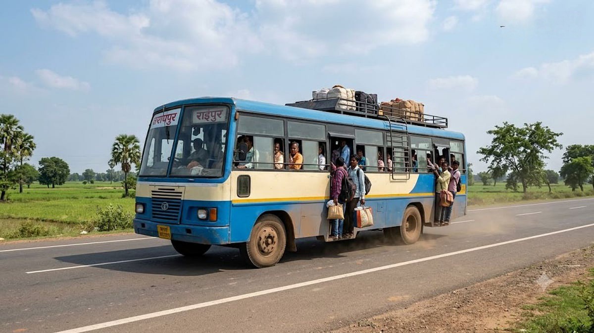 छत्तीसगढ़ में बसों का किराया 75% तक बढ़ा, रायपुर से बिलासपुर जाना 95 रुपये महंगा; 8 अक्टूबर से नई दरें लागू