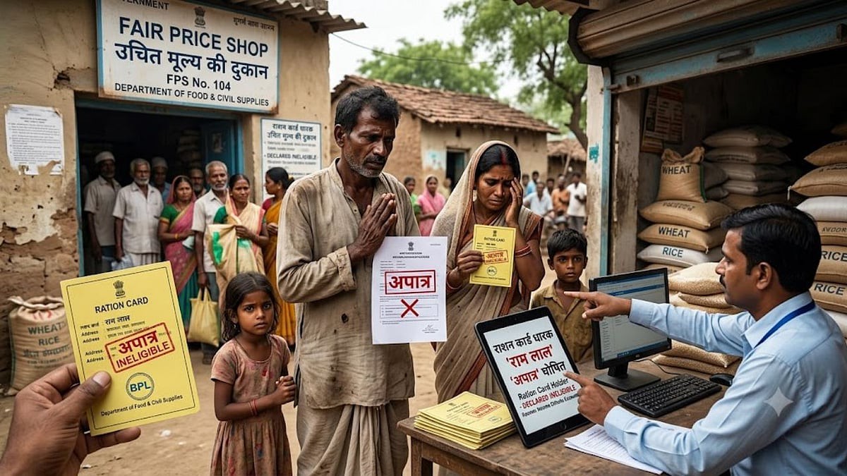 अकोला में 15,576 अपात्र राशन लाभार्थियों की पहचान, 1 अक्टूबर से बंद होगा खाद्यान्न का लाभ