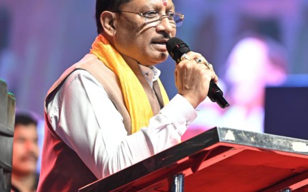 रायपुर में गरबा महोत्सवों में शामिल हुए CM विष्णुदेव साय, महतारी वंदन योजना और महिला सशक्तिकरण पर दिया जोर