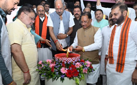 CM विष्णुदेव साय ने वैश्विक निवेश और साझेदारी के अवसरों पर दिया जोर, ‘वी विल डू इट’ के संकल्प को जनभागीदारी से साकार करने की कही बात