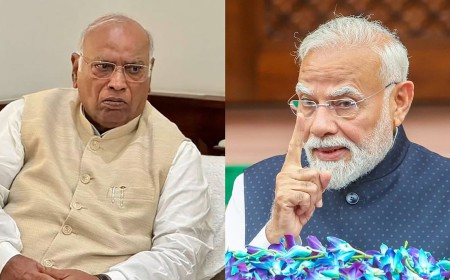 मल्लिकार्जुन खरगे की पटना में पीएम मोदी पर टिप्पणी से बढ़ा विवाद, BJP आज देशभर में करेगी प्रदर्शन