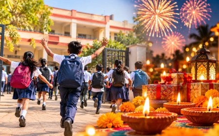 छत्तीसगढ़ में स्कूलों की दीपावली छुट्टियों में बदलाव, अब 6 से 11 नवंबर तक रहेगा अवकाश